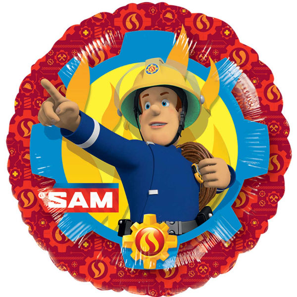 Feuerwehrmann SAM - Folienballon 45 cm