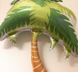 Folienballon Palme - für die Strand-/ Sommerparty