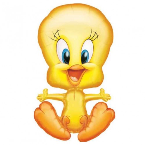 Tweety - Folienballon - Figur - ca. 70 cm groß