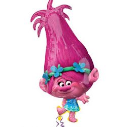 POPPY - Trolls - Folienfigur-Ballon ca. 80 cm groß