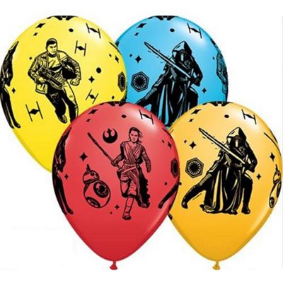 Star Wars Episode 7 - Latexballons in vier verschiedenen Farben, 27 cm