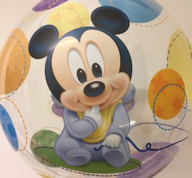 Bubble Baby Mickeymouse - für die Babyparty/Babyshower; zur Geburt, zum ersten Geburtstag