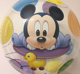 Bubble Baby Mickeymouse - für die Babyparty/Babyshower; zur Geburt, zum ersten Geburtstag