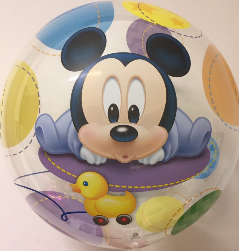 Bubble Baby Mickeymouse - für die Babyparty/Babyshower; zur Geburt, zum ersten Geburtstag