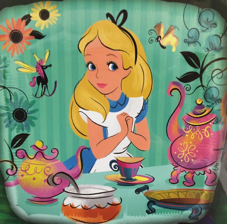 Alice im Wunderland - Folienballon 45 cm