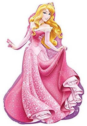 Dornröschen- Prinzessin - Disney - Folienfigur - 80 cm