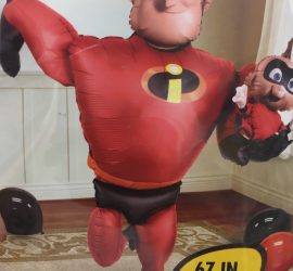 Incredibles - Die Unglaublichen - Airwalker Mr. Incredible und Jackjack - 1,70 cm groß - Disney - Pixar