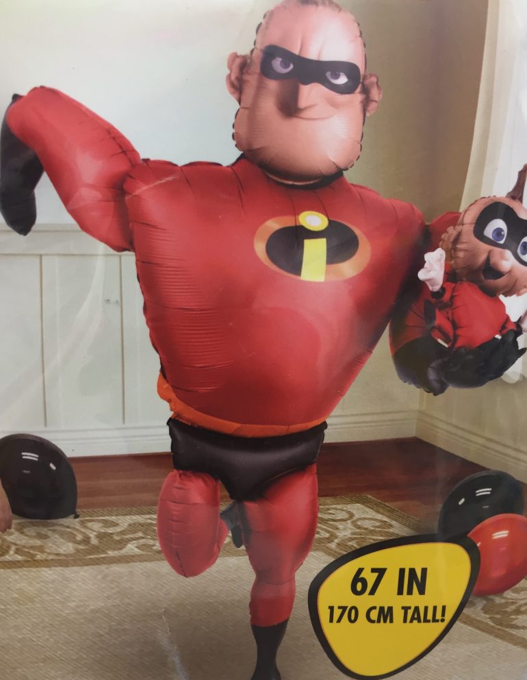 Incredibles - Die Unglaublichen - Airwalker Mr. Incredible und Jackjack - 1,70 cm groß - Disney - Pixar