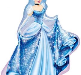 Cinderella - Aschenputtel - Prinzessin - Disney - Folienfigur 80 cm