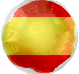 Runder 45cm großer Ballon mit dem Wappen von Spanien