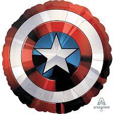 Folienballon Schild Captain America - Avengers
