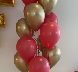 Ballontraube gold/rot