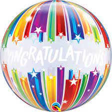 Orbz Congratulation - runder Ballon 45 cm