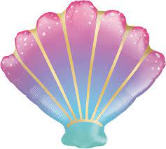 Folienballon Muschel