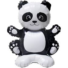 Standup Ballon Panda - Luftfüllung