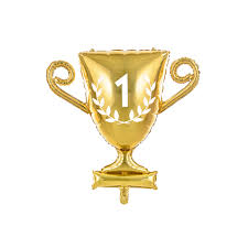 Folienballon Pokal - 1 - Gold