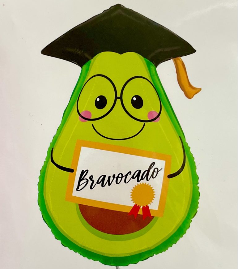 Folienballon Bravocado
