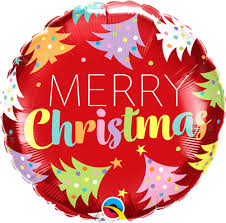 FL MERRY Chrismas; rund; 45cm