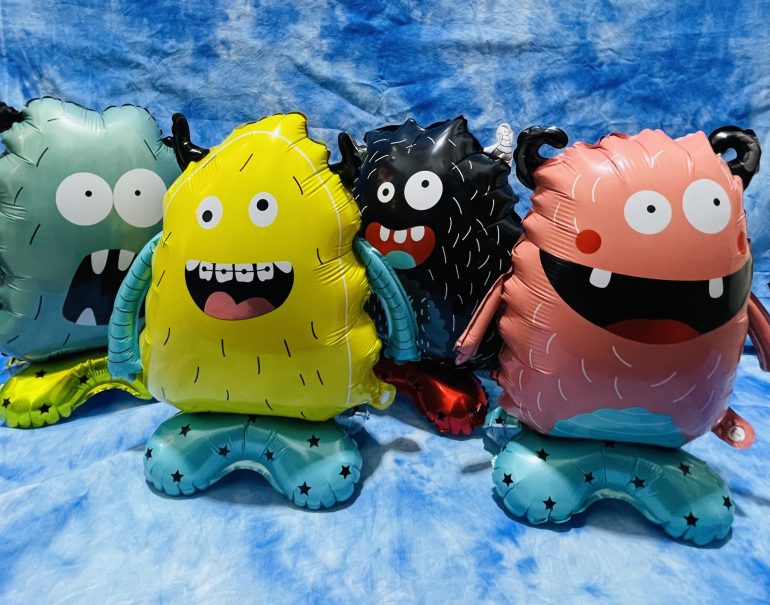Gruppenfoto Kleine Monster - Standupballons