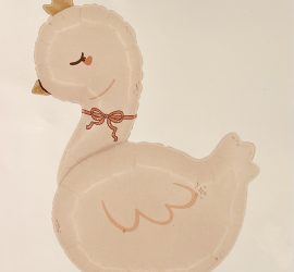 Folienballon junger Schwan