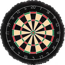 Folienballon Dartboard