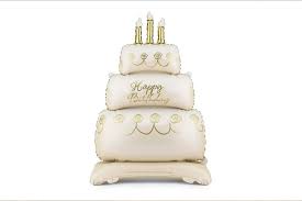Standup Torte Happy Birthday in creme/gold